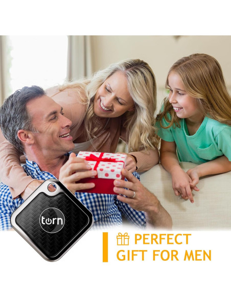 Etiqueta de Rastreo GPS Air Tag para Apple Find My - Carbono 1pack