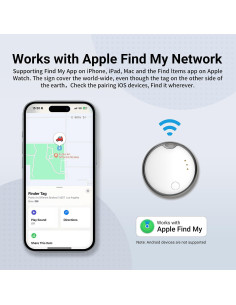 Rastreador Bluetooth Invisible Guard Finder OPSO - Pack 4 2