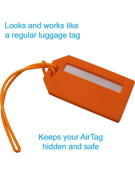 Etiqueta de Equipaje IoT Slash V2 con Compartimento para AirTag