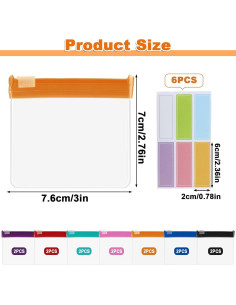 20 Bolsas de Píldoras Reutilizables Dimeho con Etiquetas 2