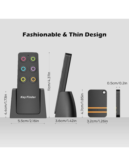 Localizador de Claves NexusLab RF 433, 6 Receptores, 85dB