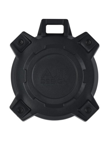 Funda a prueba de golpes AJT DESIGN para Apple AirTag - Negro