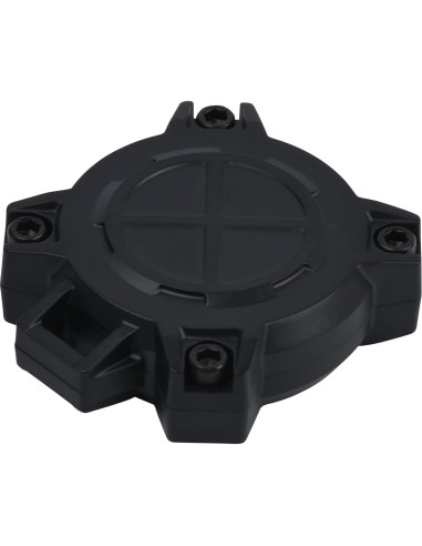 Funda a prueba de golpes AJT DESIGN para Apple AirTag - Negro