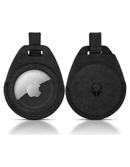 Soporte de Cuero DONBOLSO para Apple AirTag - Llavero Elegante