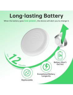 Rastreador GPS HONGTOP para Niños y Ancianos, Impermeable 2