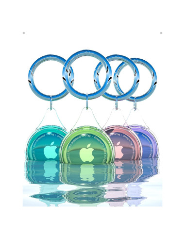 Soporte para AirTag Leverse 4 Pack Impermeable IPX8