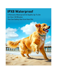 Soporte para AirTag Leverse 4 Pack Impermeable IPX8 2