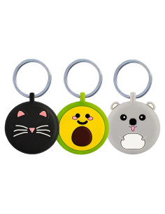 Funda de Silicona para Apple AirTag con Llavero - Fciisrv