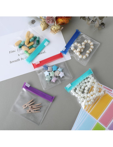 20 Bolsas de Píldoras Reutilizables Dimeho con Etiquetas