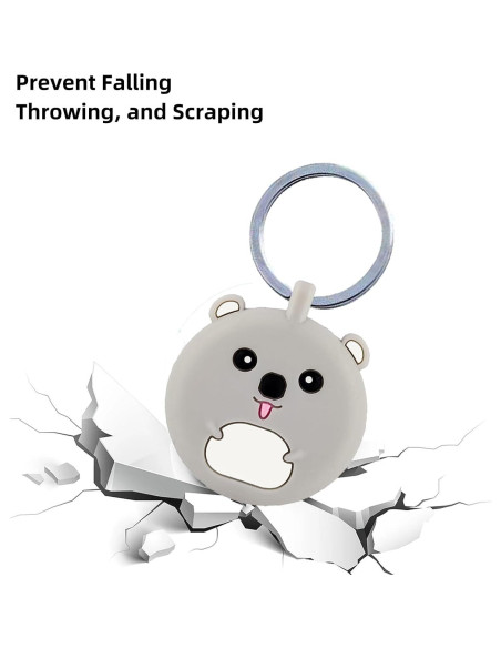 Funda de Silicona para Apple AirTag con Llavero - Fciisrv