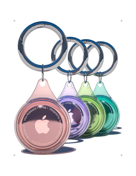 Soporte para AirTag Leverse 4 Pack Impermeable IPX8