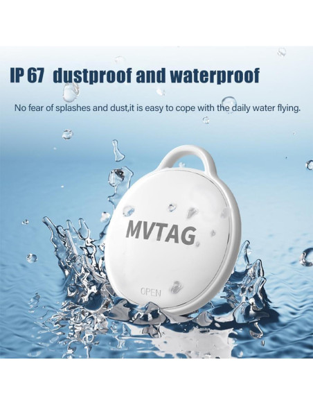 Rastreador Bluetooth Inteligente GLOBELEC Air Tag 2-Pack IP67