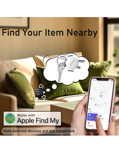 Rastreador Bluetooth Inteligente GLOBELEC Air Tag 2-Pack IP67