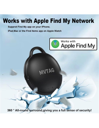 Rastreador Bluetooth Inteligente GLOBELEC Air Tag 2-Pack IP67