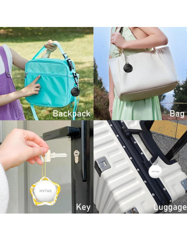 Rastreador Bluetooth Inteligente GLOBELEC Air Tag 2-Pack IP67