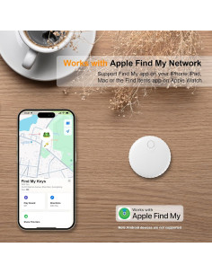 Localizador Yositochuan G3 Air Tag Bluetooth Blanco 2