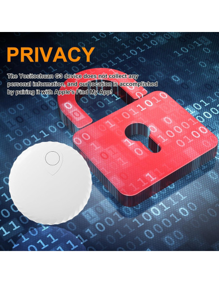 Localizador Yositochuan G3 Air Tag Bluetooth Blanco