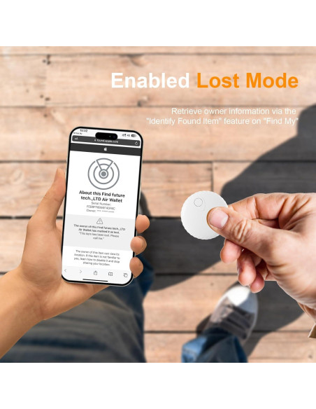 Localizador Yositochuan G3 Air Tag Bluetooth Blanco