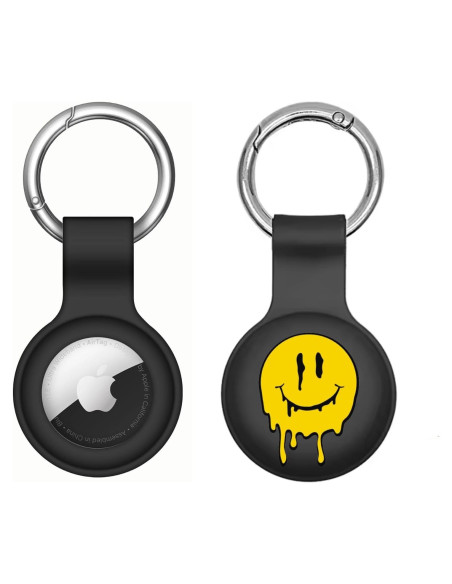 Funda de Silicona para AirTag CHOOLI con Llavero Metal
