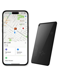 Tarjeta Rastreadora de Cartera EGLANCLIFM Inalámbrica IP67