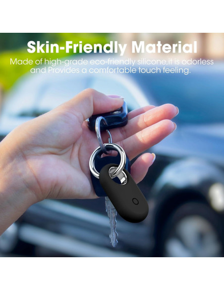 Paquete de 4 Soportes de Silicona para Samsung SmartTag2