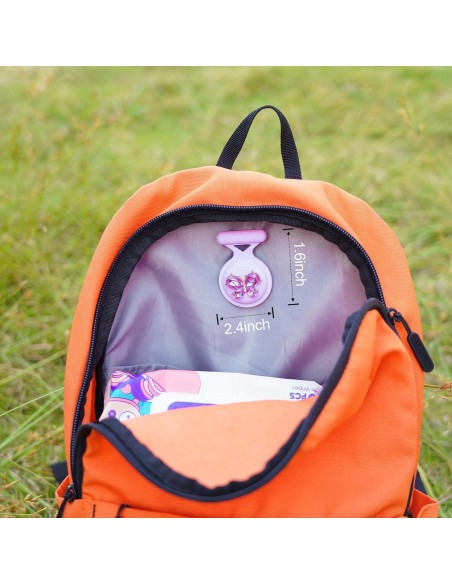 Paquete de 2 Sujetadores Impermeables XEEWEN Mariposa Rosa