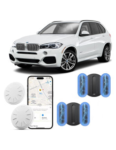 Rastreador GPS HONGTOP 2PCS para Vehículos Sin Suscripción