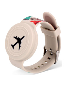 Pulsera Ajustable de Silicona Impermeable para Apple Airtag