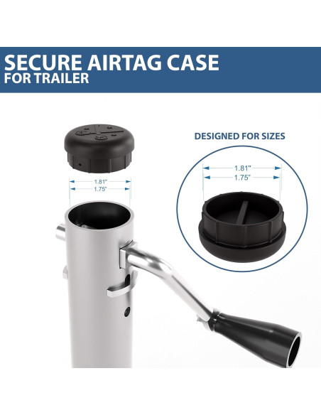 Soporte de Rastreador GPS No Jack para Apple AirTag - A Prueba de Agua