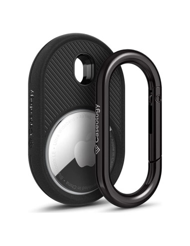 Funda Caseology Vault para Apple AirTag 2021 - Negro Mate