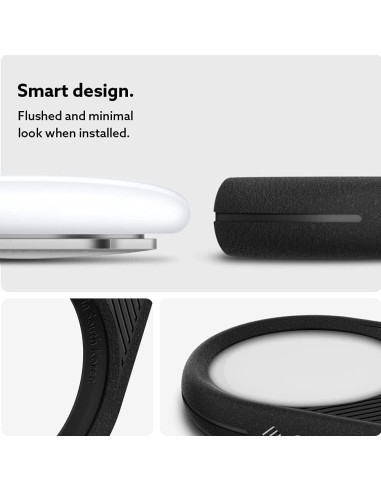 Funda Caseology Vault para Apple AirTag 2021 - Negro Mate