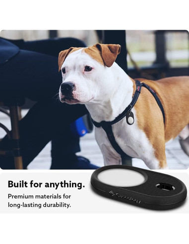 Funda Caseology Vault para Apple AirTag 2021 - Negro Mate