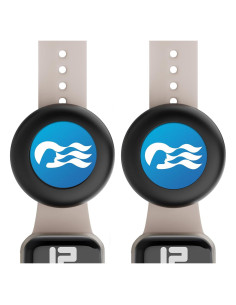 Adaptador Medallón Ocean SPOMOX Negro para Reloj y Airtag