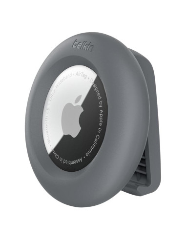 Funda Belkin para Apple AirTag con Clip Gris Oscuro
