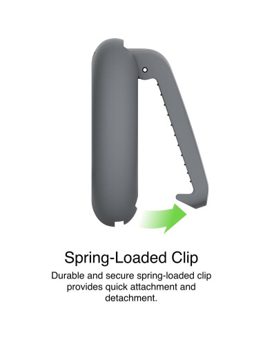 Funda Belkin para Apple AirTag con Clip Gris Oscuro