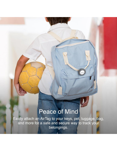 Funda Belkin para Apple AirTag con Clip Gris Oscuro