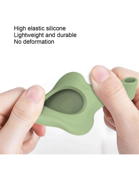 Estuche 4 Pack para AirTag Alsukeay Silicona Colores