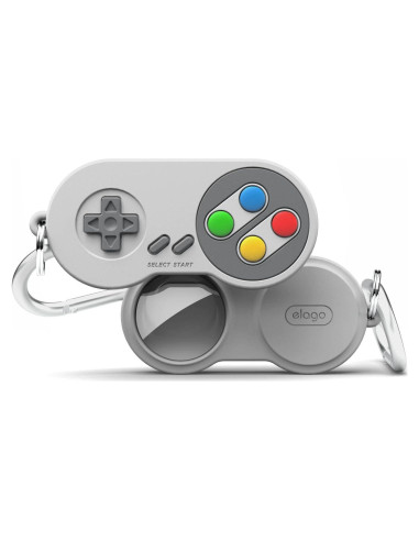 Funda Llavero elago W5 para Apple AirTags - Gris Claro