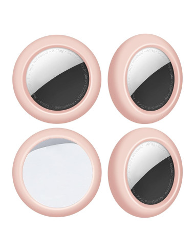 Estuche Adhesivo Rosa 4 Pack para AirTag TEAMOLA