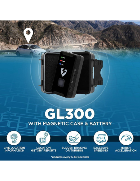Rastreador GPS GL300 Lightning con Estuche Magnético - Seguridad Vehicular