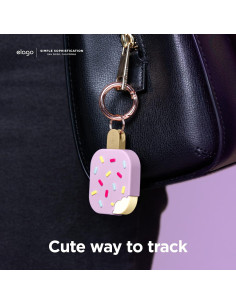 Funda de Helado elago para Apple AirTag - Protección Lavanda 2