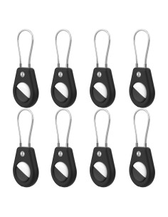 Soporte para llavero 6 piezas VAEKNVG estuche impermeable AirTag