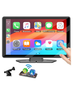 Pantalla Carplay 7" Accfly HD Táctil Inalámbrica GPS Bluetooth