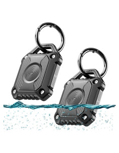 Funda Impermeable IP68 DEERLET para Airtag 2 Paquete