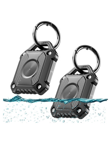 Funda Impermeable IP68 DEERLET para Airtag 2 Paquete