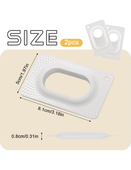 Funda Protectora TPU para Samsung Tag 2 - 2 Piezas Blanca
