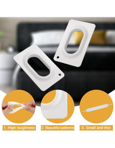 Funda Protectora TPU para Samsung Tag 2 - 2 Piezas Blanca