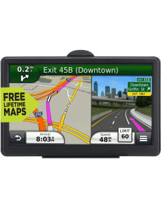 GPS HUTNVEA 7" táctil con mapas América del Norte 2025 2