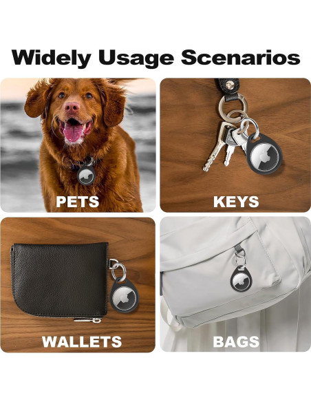 Soporte MOLOVA para AirTag - Funda Protectora Impermeable