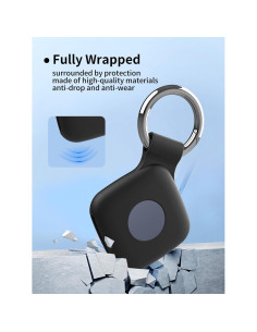 Funda protectora UGREEN Tracker - Silicona negra, 2 paquetes 2